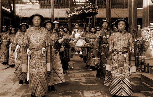 Empress Cixi, eunuch, Qing dynasty