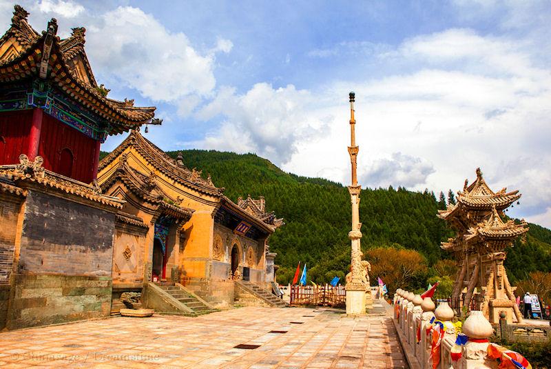 Shanxi, Mount Wutai, temple