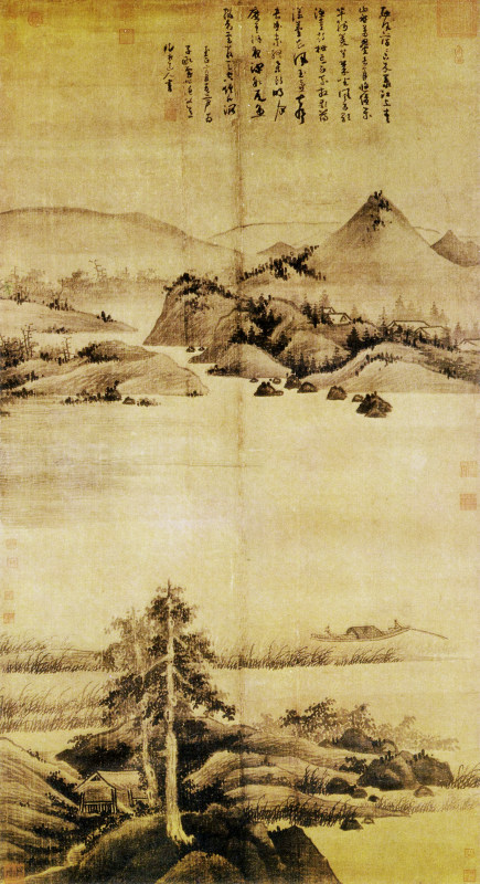 artist, Wu Zhen, landscape