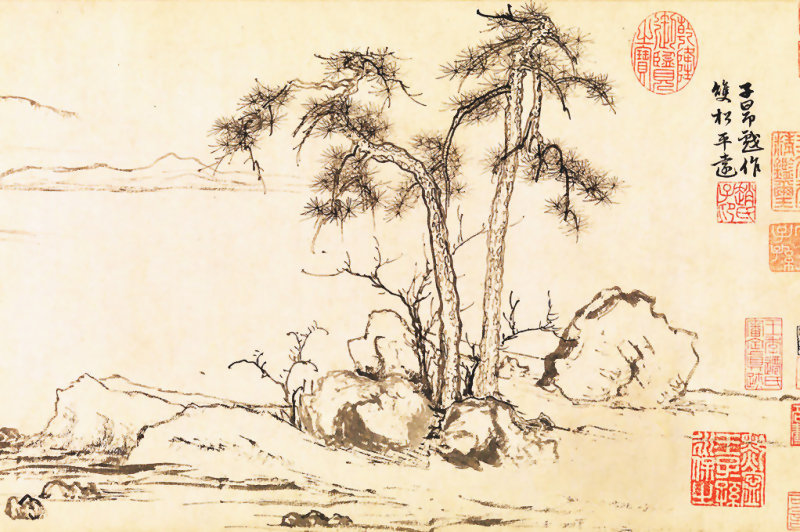 artist, Zhao Mengfu, landscape