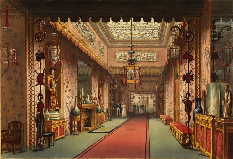 chinoiserie, Brighton Pavilion, Chinese room