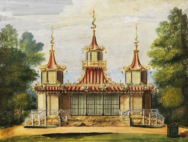 chinoiserie, Virginia Water, Fishing Temple