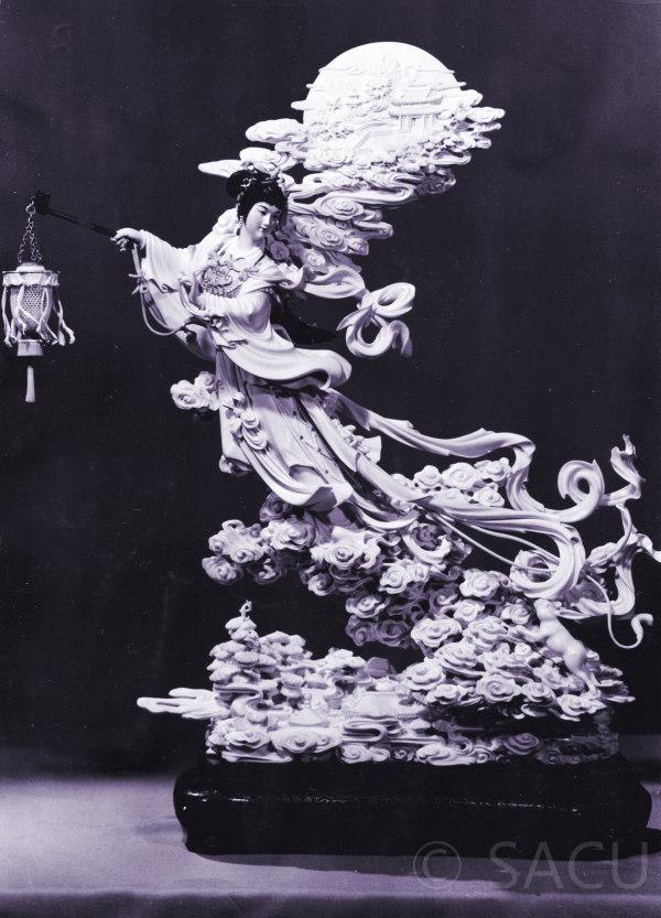 Ivory figure of Chang 'E