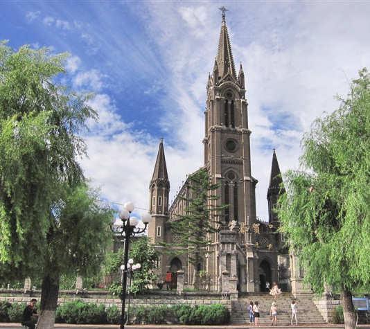 church, Jilin, religion