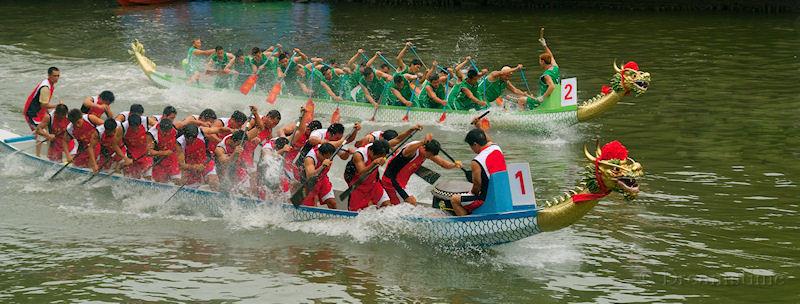 Dragon boat festival, people