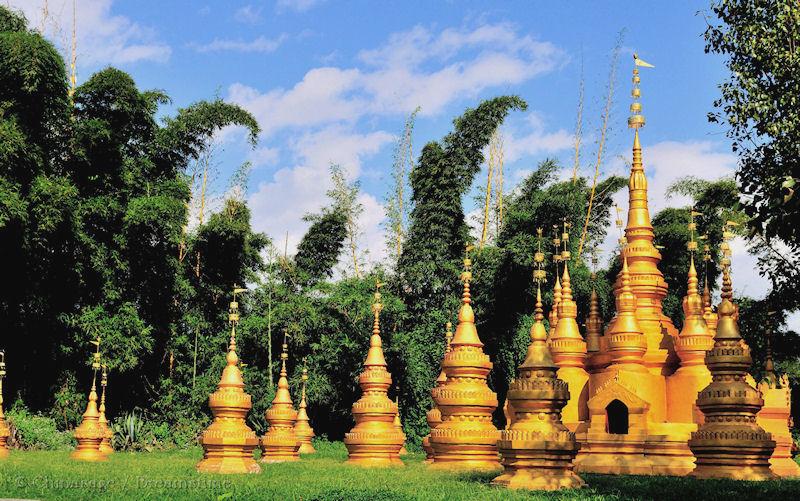 Yunnan, Dai minority, stupa