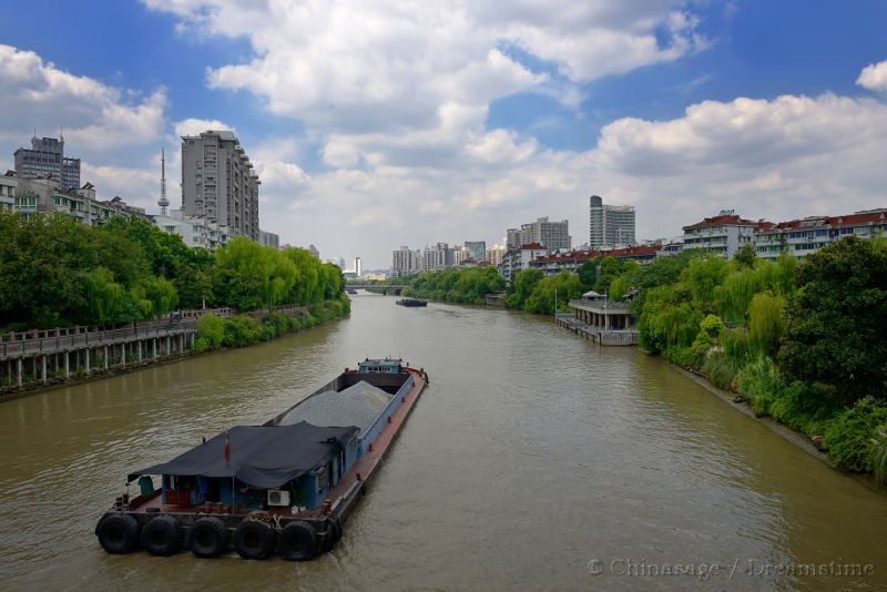 grand canal, boat