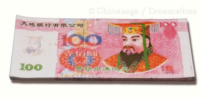 hell money, Spring Festival