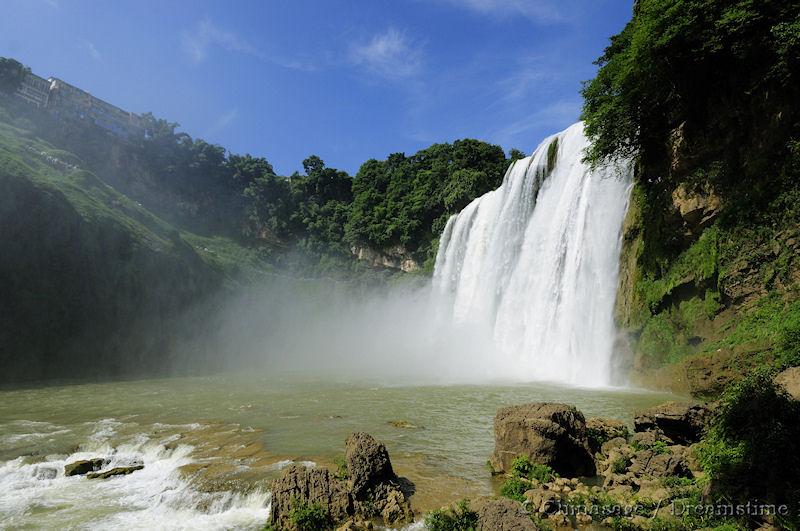 Guizhou, waterfall