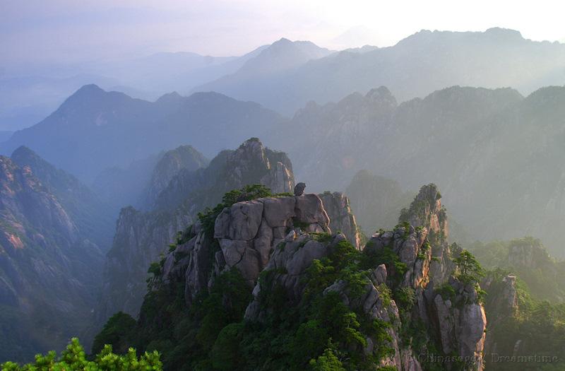 Anhui, Huangshan, mountains