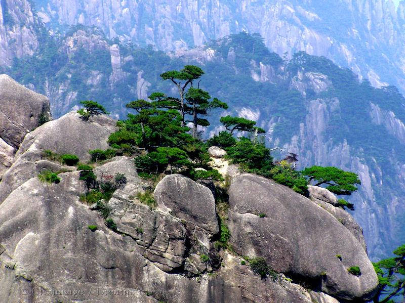 Anhui, Huangshan, mountains