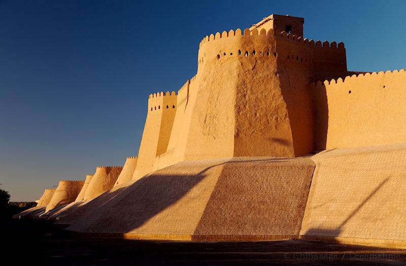 silk road, Uzbekistan, fort