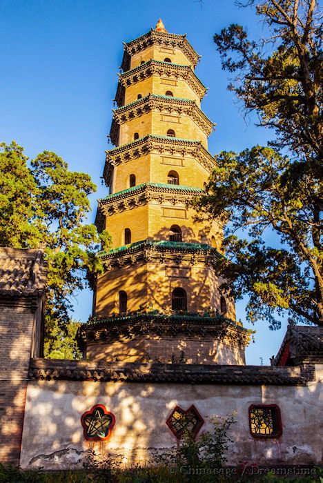 Sui dynasty, pagoda, Shanxi