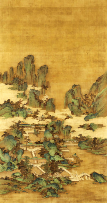 Li Sixun, artist, landscape