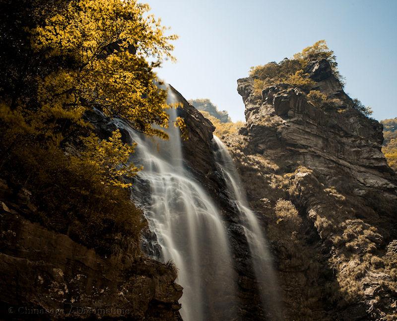 Jiangxi, Lushan, waterfall