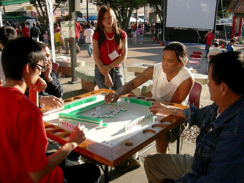 The Chinese game of Mahjong