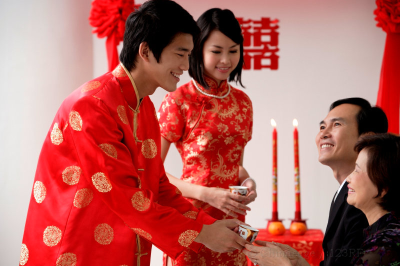 marriage, tea, ceremony