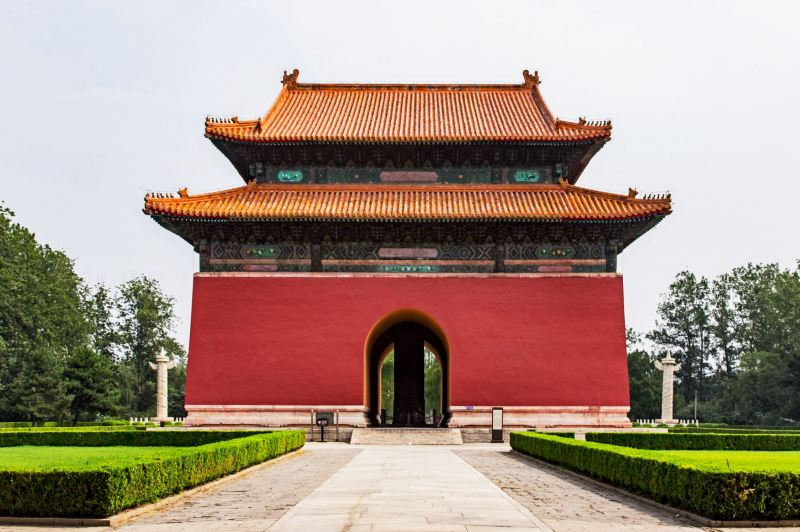 ming tombs, stele pavilion