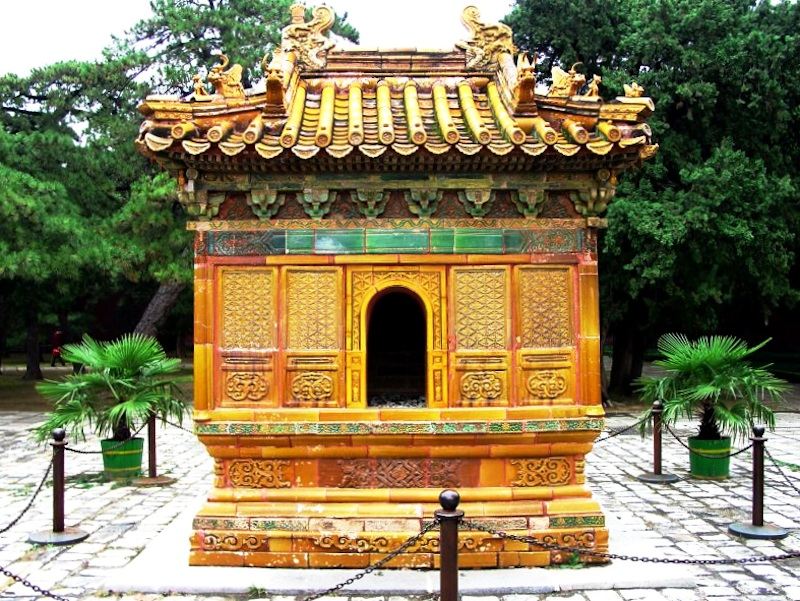 ming tombs, changling, incense burner