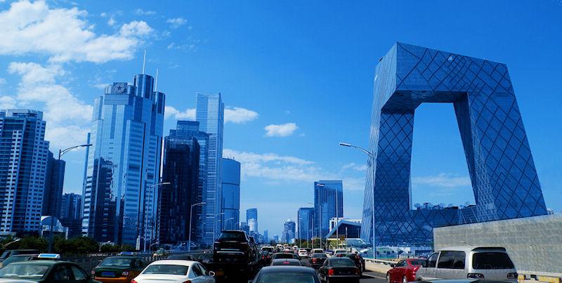 Beijing, skyscraper, congestion