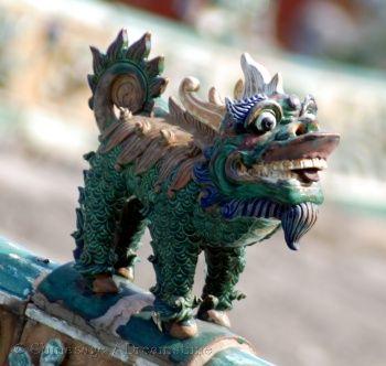One of the four ancient sacred animal in ancient China YPGW Bronze dragon