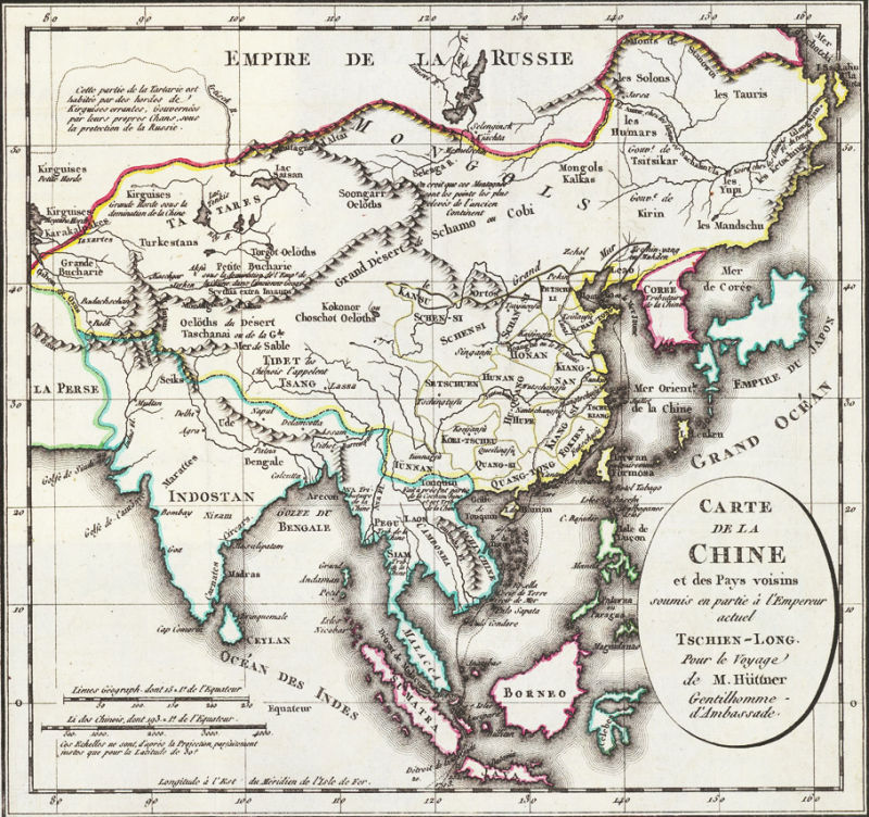 map, Qing, UK