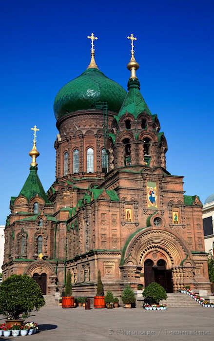 Heilongjiang, Harbin, church