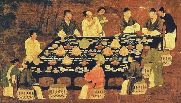 banquet, Song dynasty