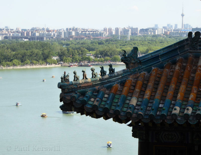 Summer palace, Beijing, roof animals, PKChina-68