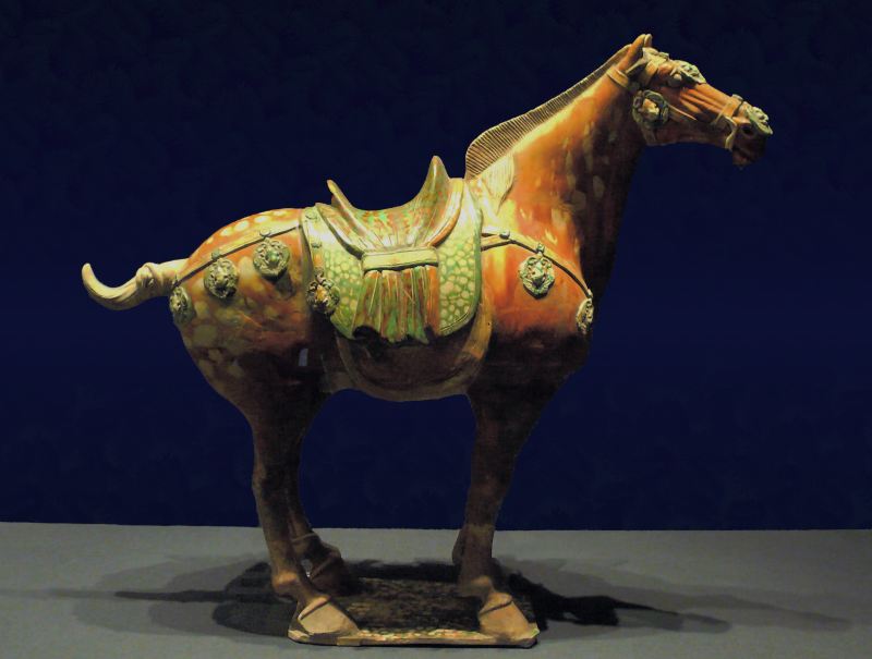 Tang dynasty, Sancai, porcelain