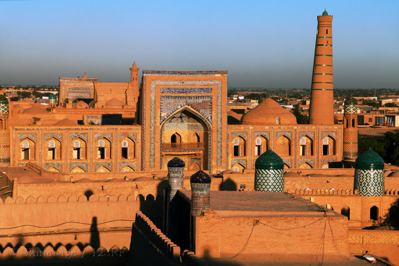 Uzbekistan, mosque, silk road