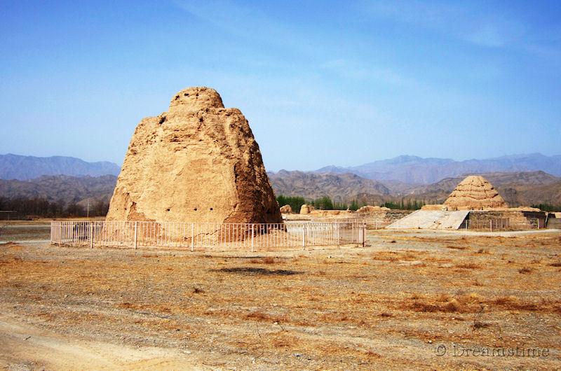 Ningxia, Western Xixia tombs, tomb