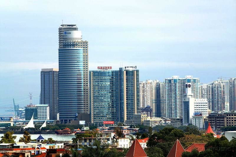 Fujian, Xiamen, skyscraper