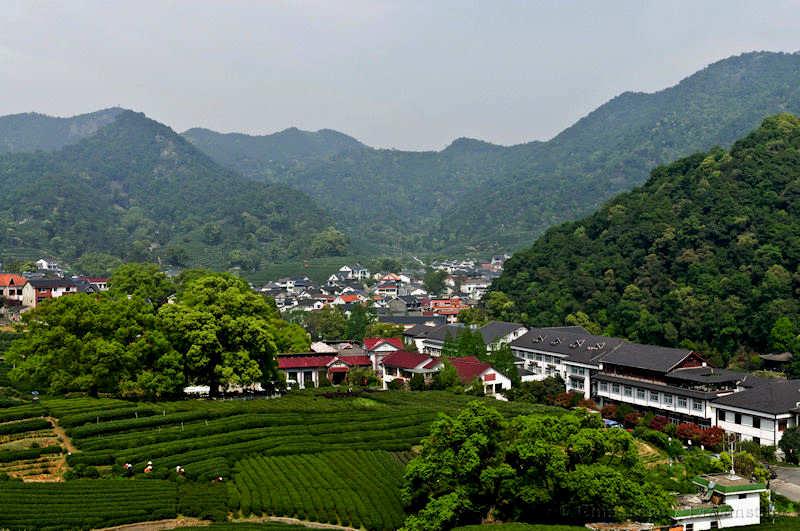 Zhejiang, mountains, view