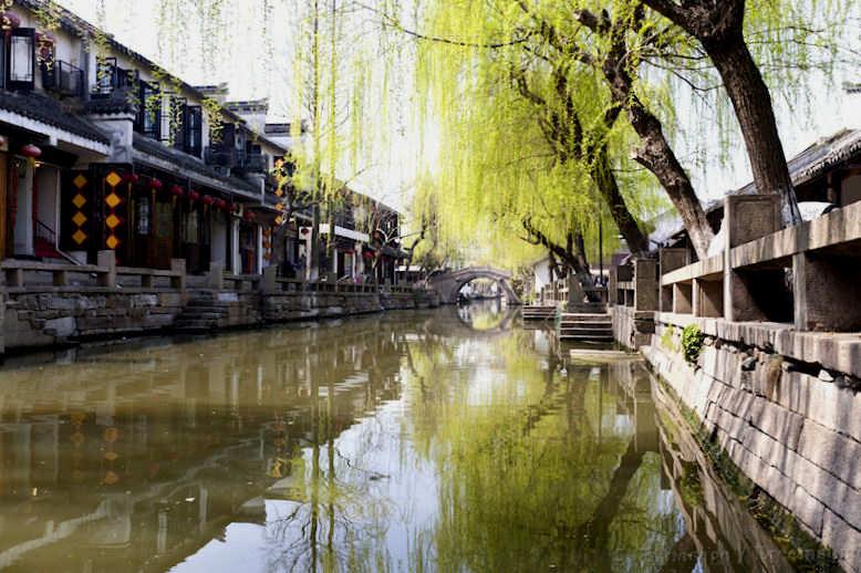 canal, Jiangsu, bridge