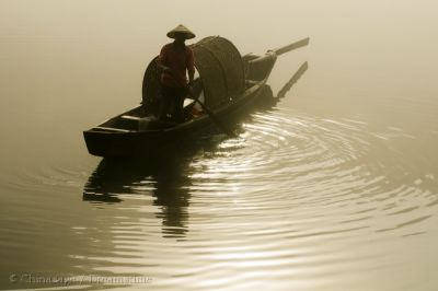 Hunan, lake, boat