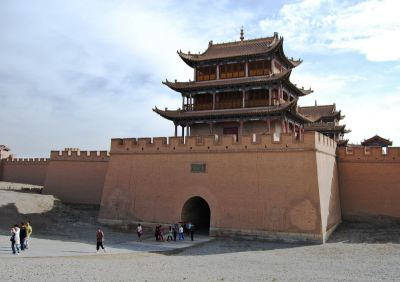 Silk road, Jiayuguan, fort