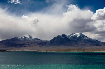 Qinghai, landscape, view, mountains