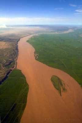 Yellow river, view, river