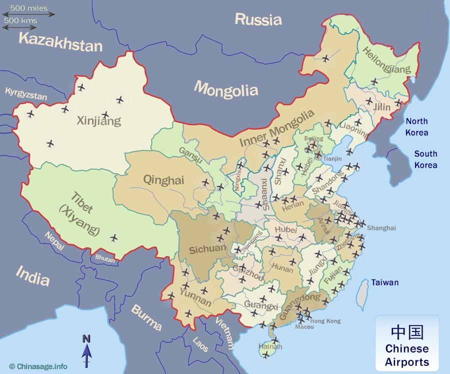 Map of china