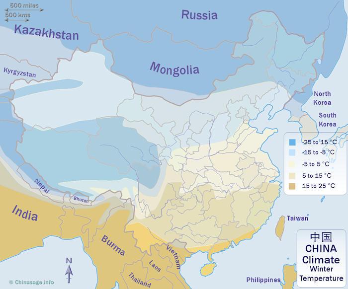 China Weather Chart