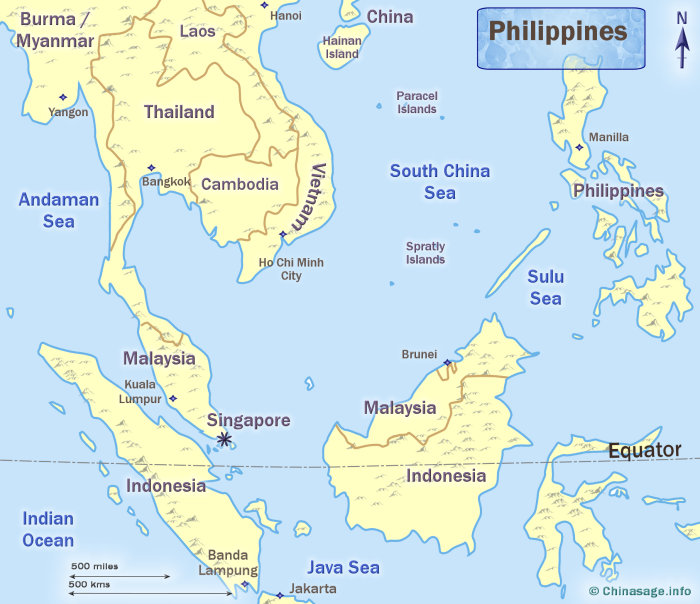 Map of the Philippines