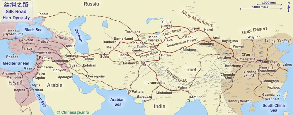 The Silk Road To China